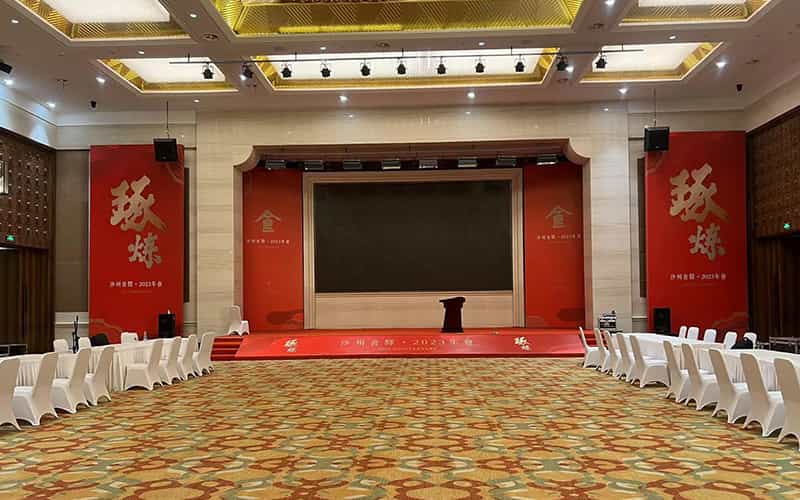 廣告物料制作會場布景舞臺搭建展位搭建舞臺燈光設(shè)備演藝音響高清LED屏